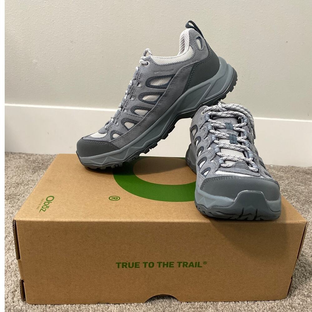 Oboz Sawtooth Ascent Low Waterproof Hiking Shoes Women’s 7.5 New
